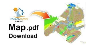 Faisal Town Phase 2 Map