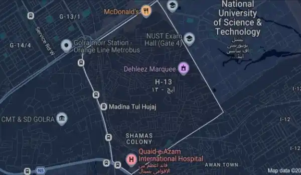 Plot for sale in H-13 Islamabad
