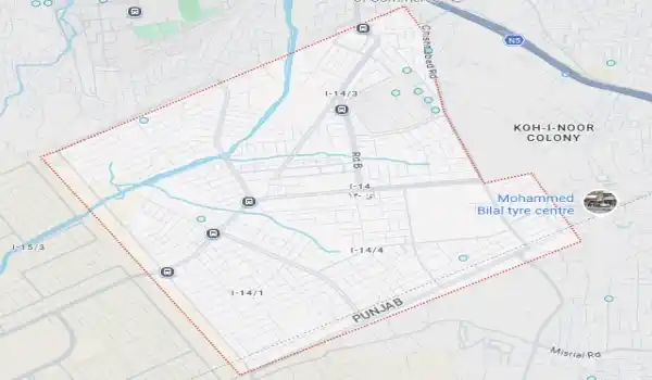 Plot for sale in I-14 Islamabad
